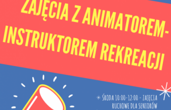 Bezpłatne zajęcia z animatorem/instruktorem rekreacji na "Topolowym Ludziku"