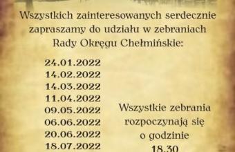 Plan zebrań RO Chełmińskie