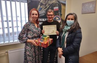 Wizyta w Technikum Mundurowe przy ZDZ i Branżowej Szkole I. Stopnia Rzemiosła i Przedsiębiorczości przy ZDZ