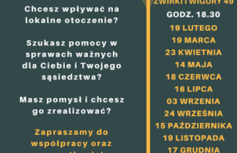 Spotkanie RO Chełmińskie 03/09/2018, g.18:30, Sp 4 